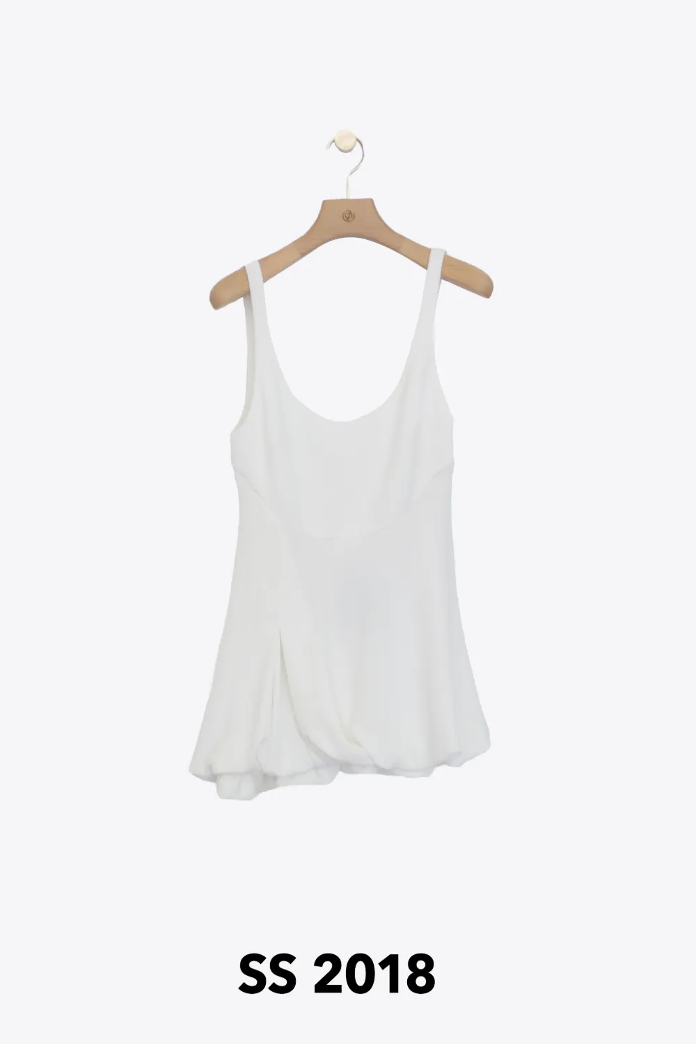 bubble hem sleeveless tops