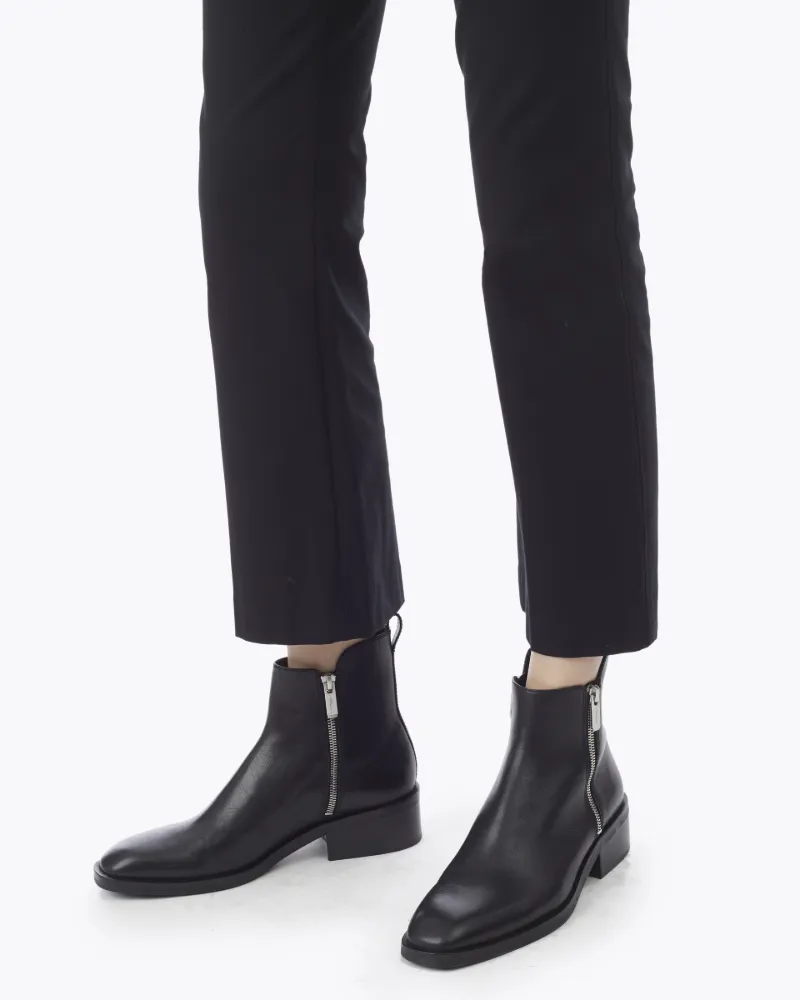 black kick flare leggings