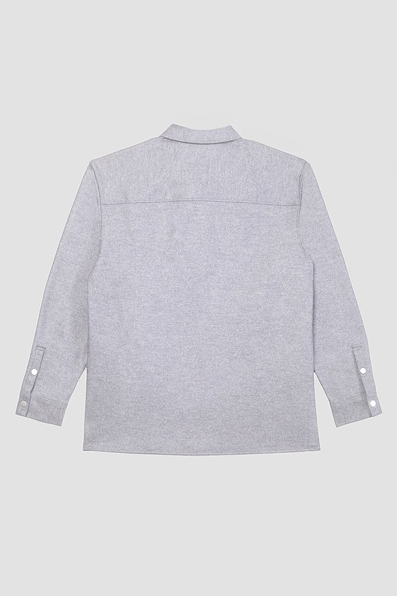 Flannel Shirt-grey #0 Flannel Shirt, null- 6
