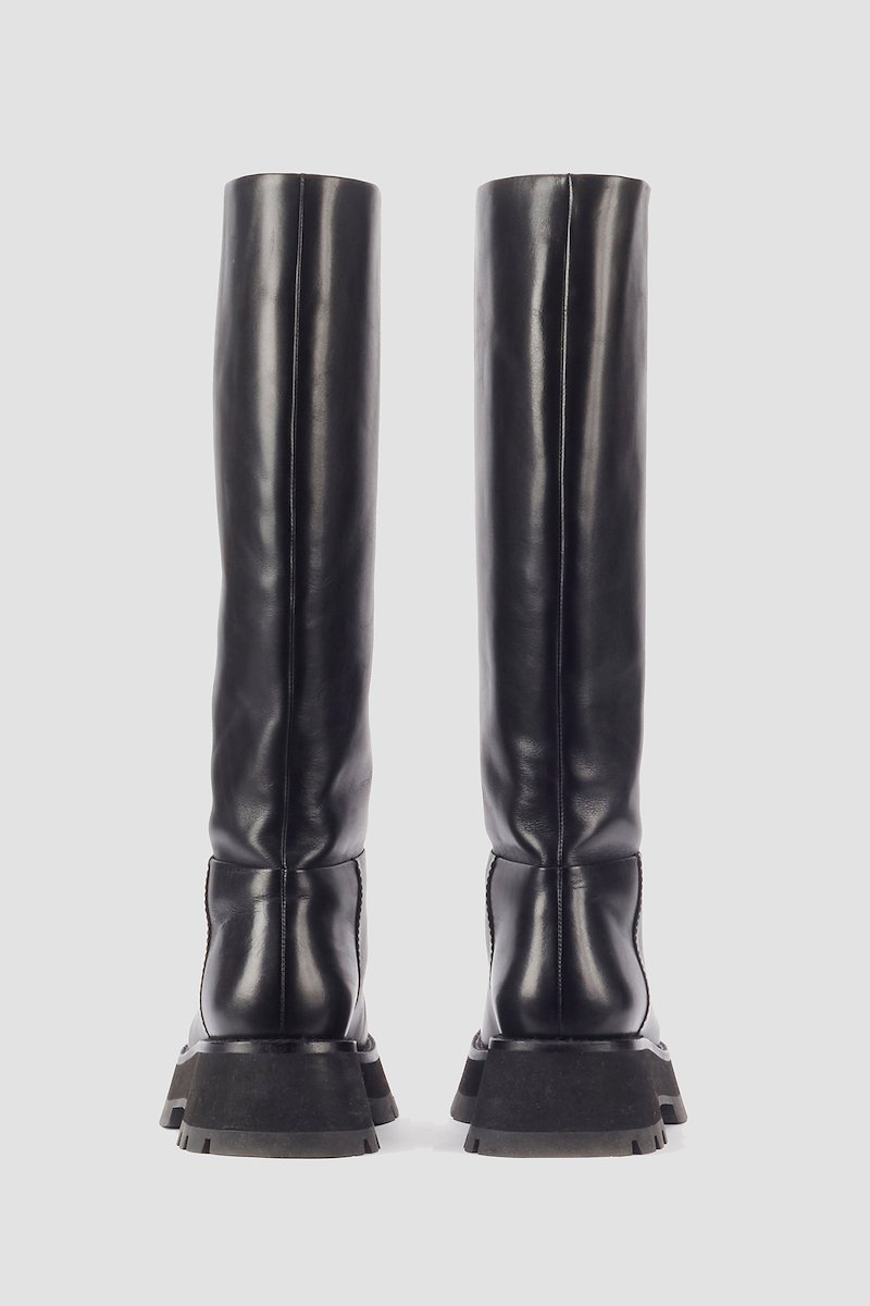 Kate Lug Sole Tube Boot-black #0 Kate Lug Sole Tube Boot, null- 2