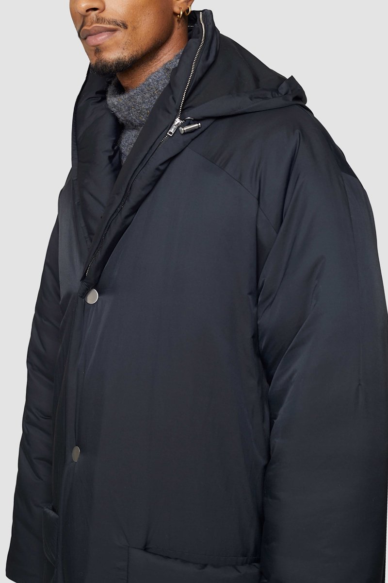 men's long duvet coat