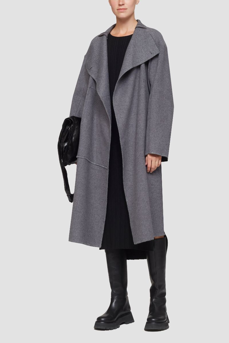 womens long blanket coat