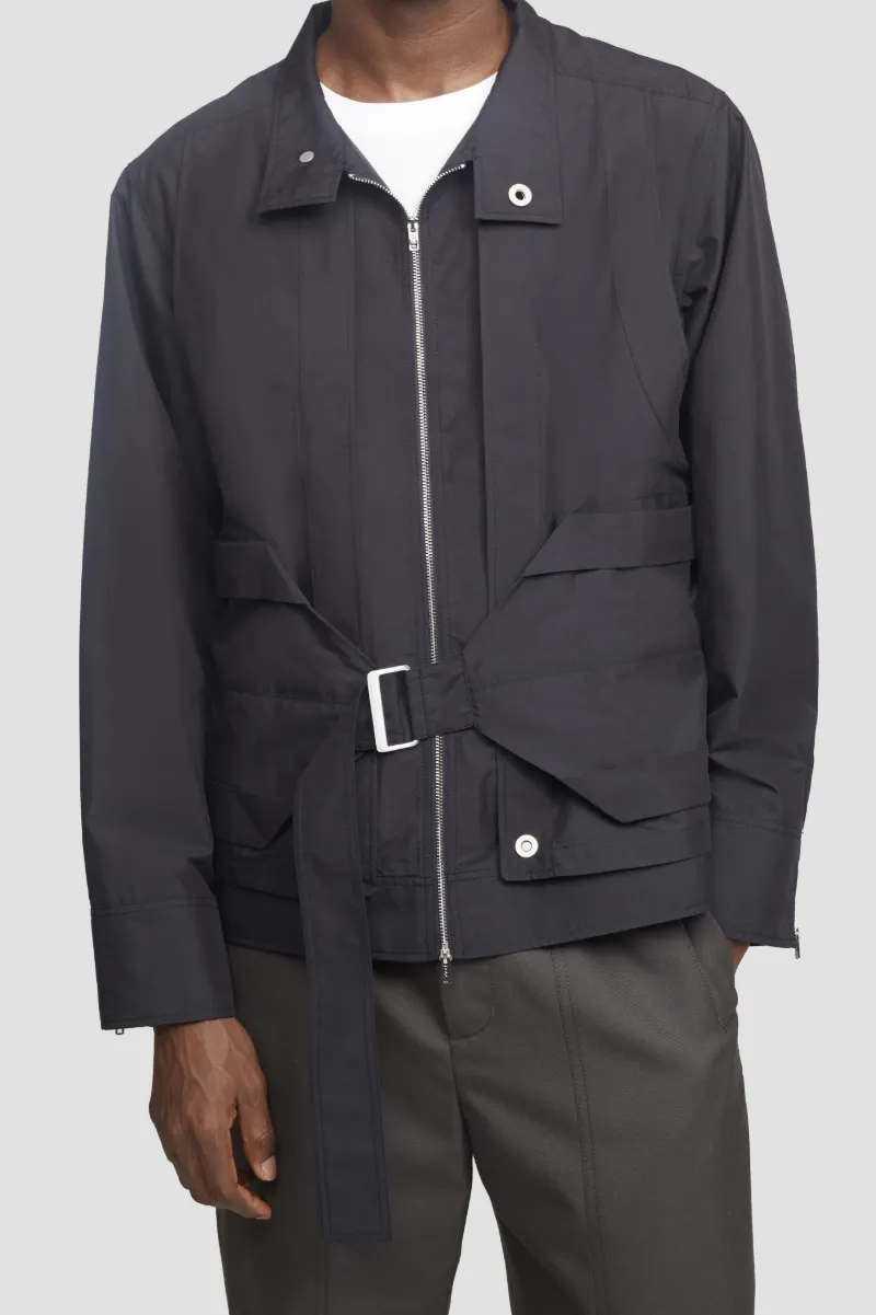 navy cargo jacket