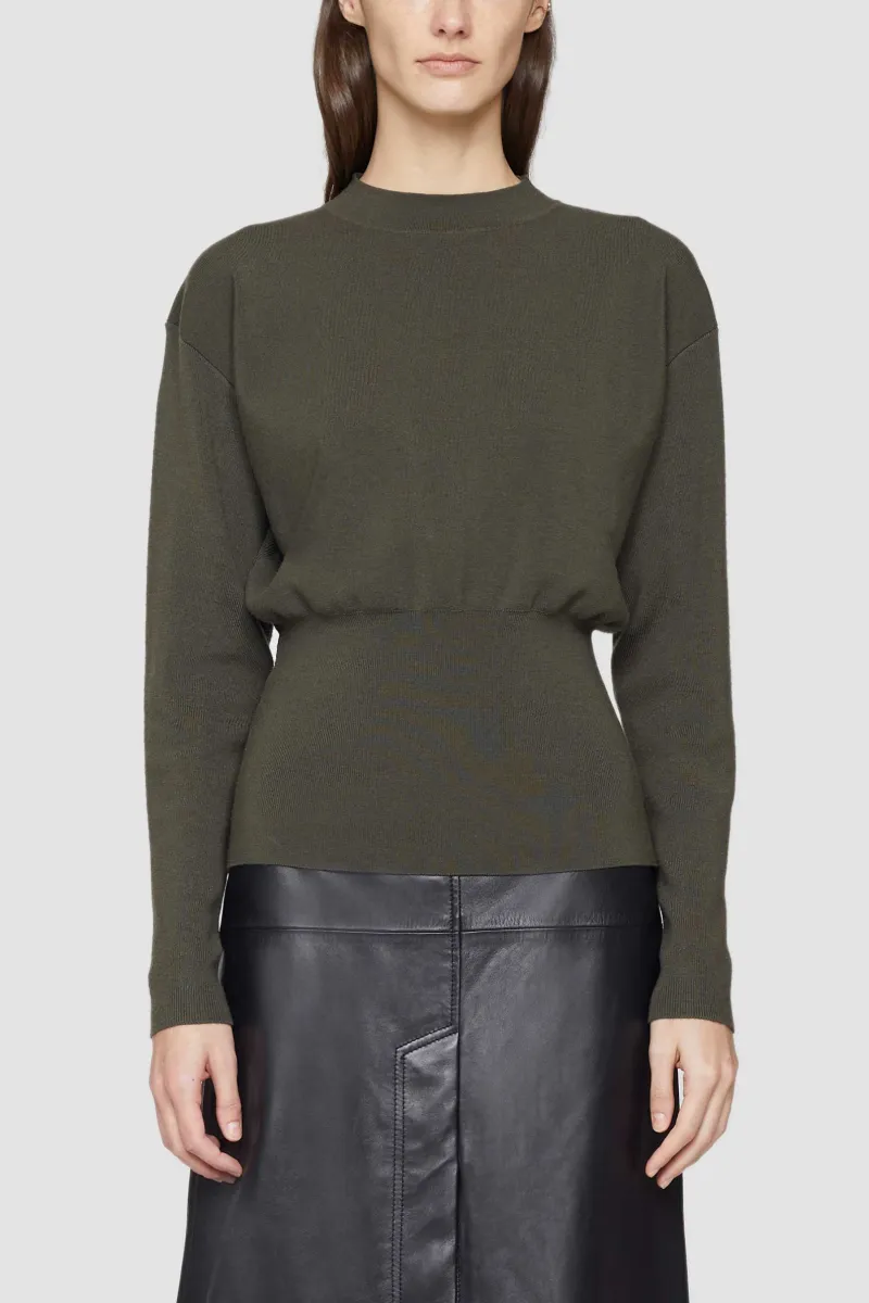 mock collar jumper