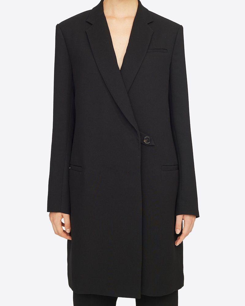 Overlay Coat-black #1 Overlay Coat, BLACK Synthetic->Triacetate Overlay Coat from 3.1 Phillip Lim.- 3
