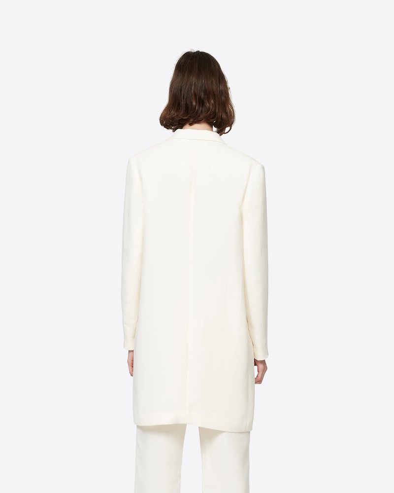 Overlay Coat-brown #0 Overlay Coat, OFFWHITE Synthetic->Triacetate Overlay Coat from 3.1 Phillip Lim.- 2