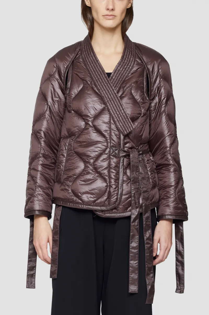 leather kimono jacket