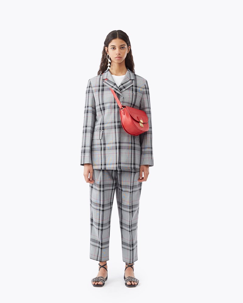 Pashli Saddle-red #1 Pashli Saddle, Red calf leather Pashli Saddle crossbody bag from 3.1 Phillip Lim featuring adjustable shoulder strap, clasp fastening, gold-tone hardware, main compartment, internal card slots and front slip pocket.- 3