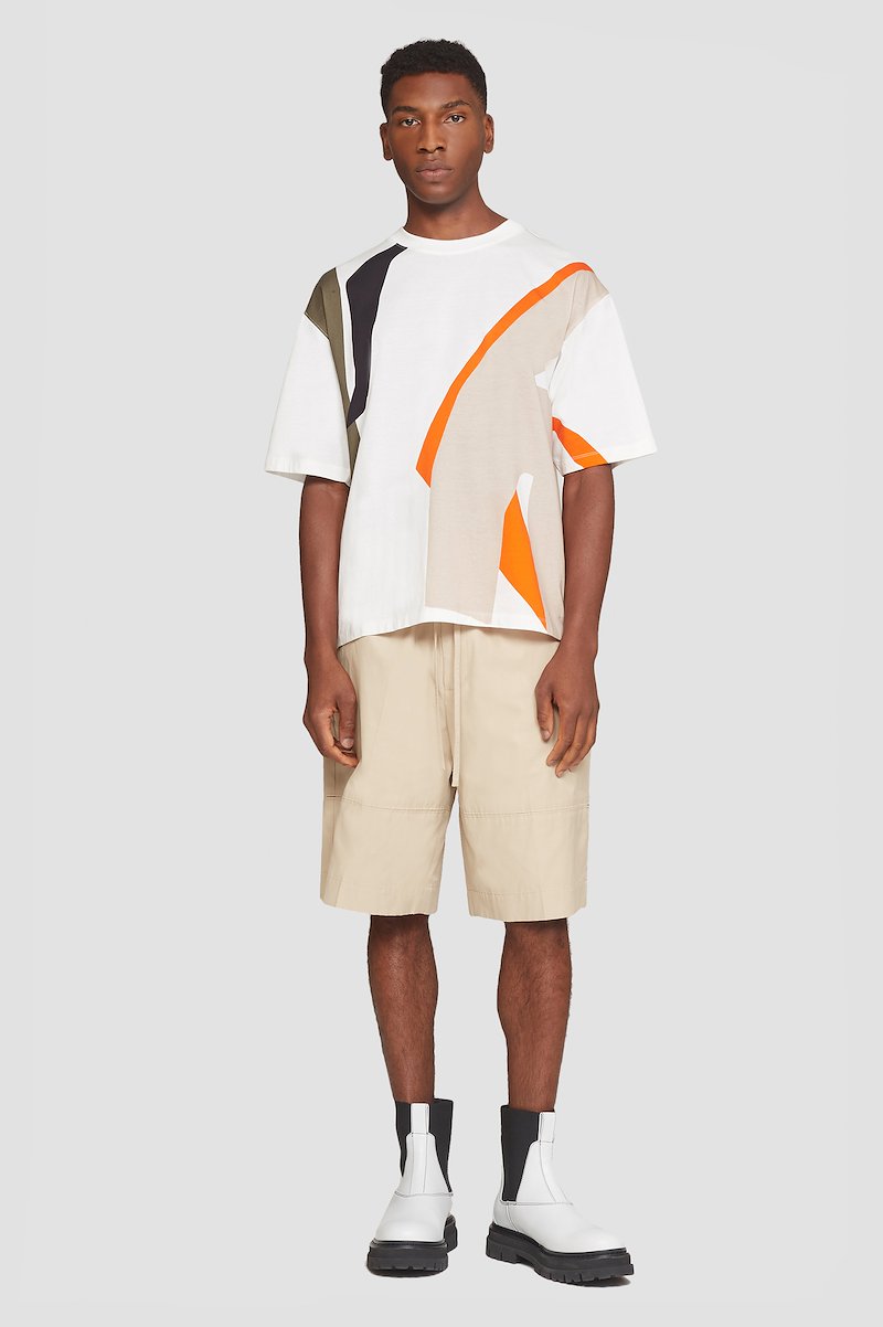 Printed T-Shirt-white #0 Printed T-Shirt, null- 0