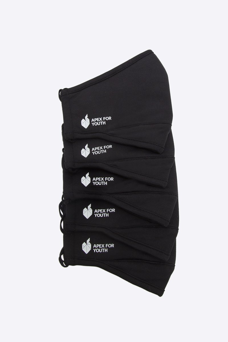 Protector 5-Pack Reusable Anti-Bacterial Face Masks-multi #1 Protector 5-Pack Reusable Anti-Bacterial Face Masks, MULTI Natural (Veg)->Cotton Apex for Youth Protector Mask Bundle of 5 from 3.1 Phillip Lim. - 1