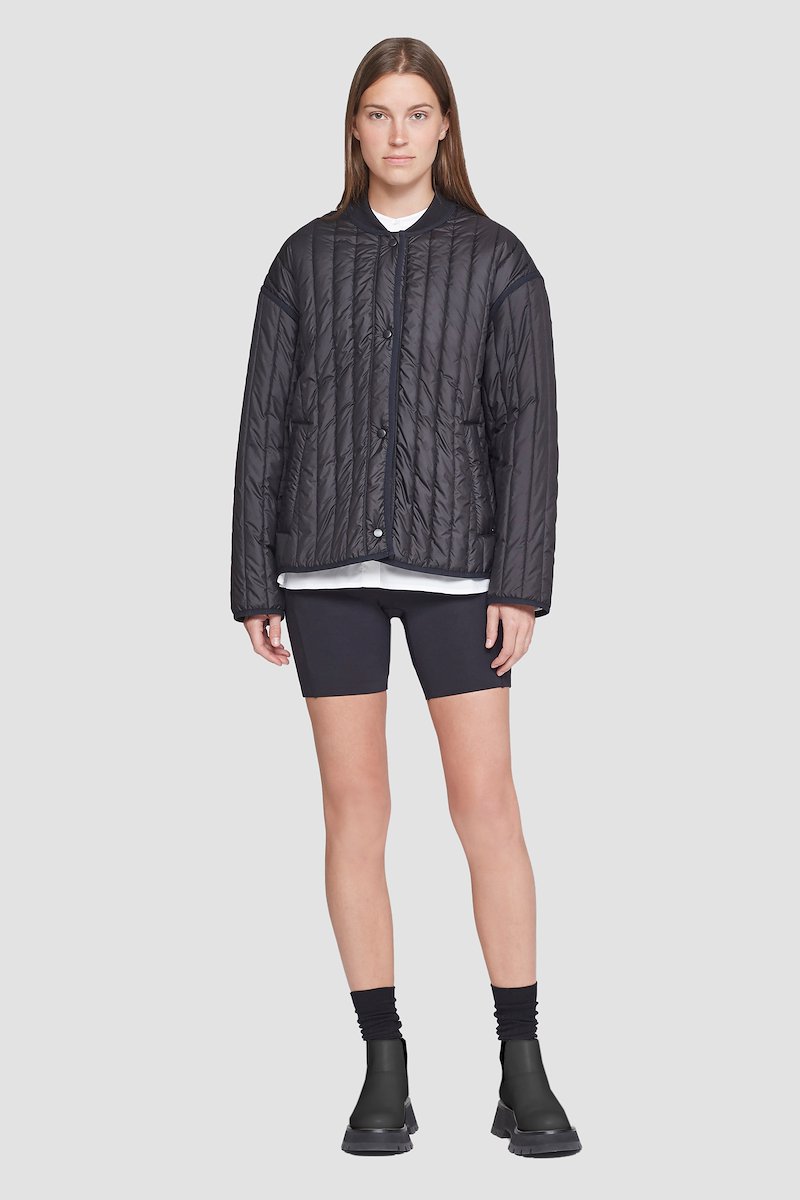 Quilted Liner Jacket-black #1 Quilted Liner Jacket, null- 1