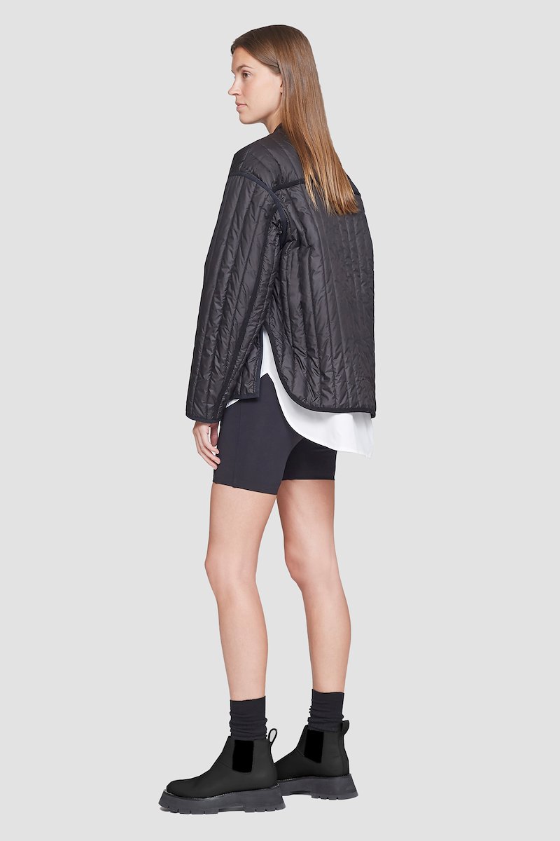 Quilted Liner Jacket-black #1 Quilted Liner Jacket, null- 3