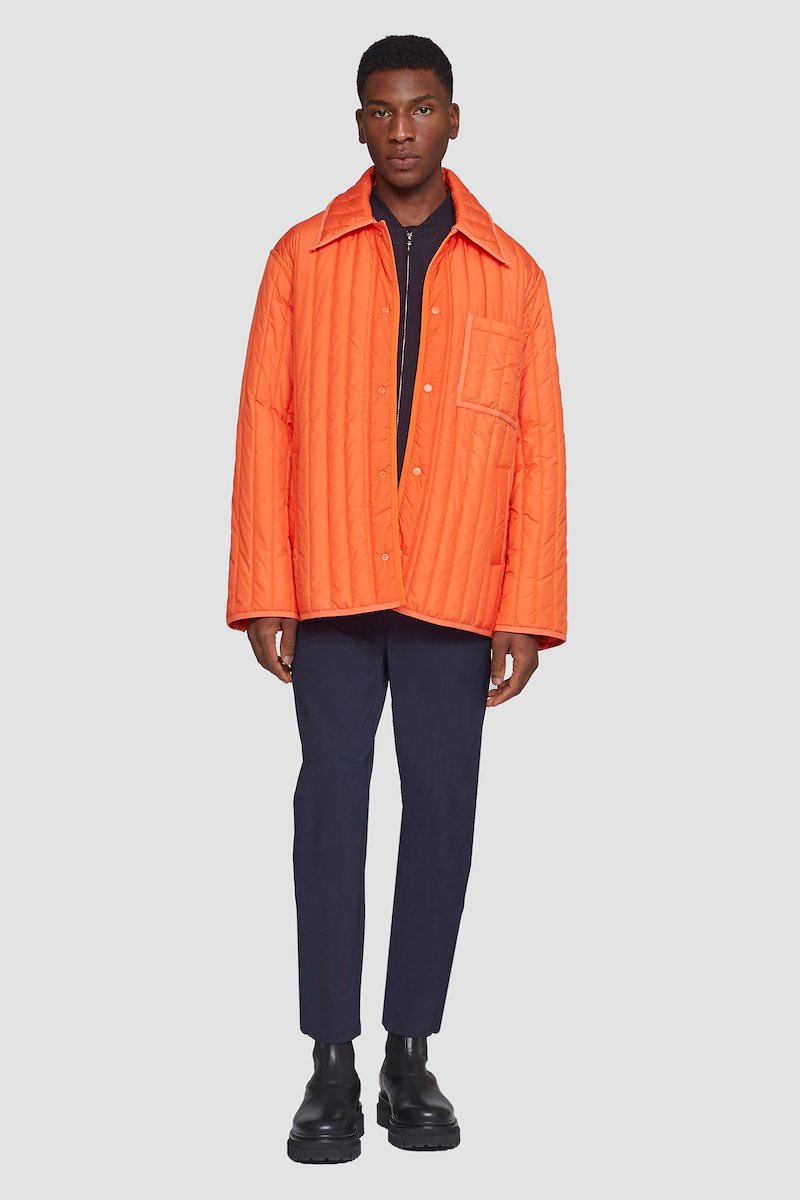 Quilted Liner Jacket-orange #0 Quilted Liner Jacket, null- 0