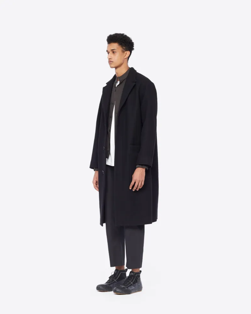 raglan sleeve coat men's