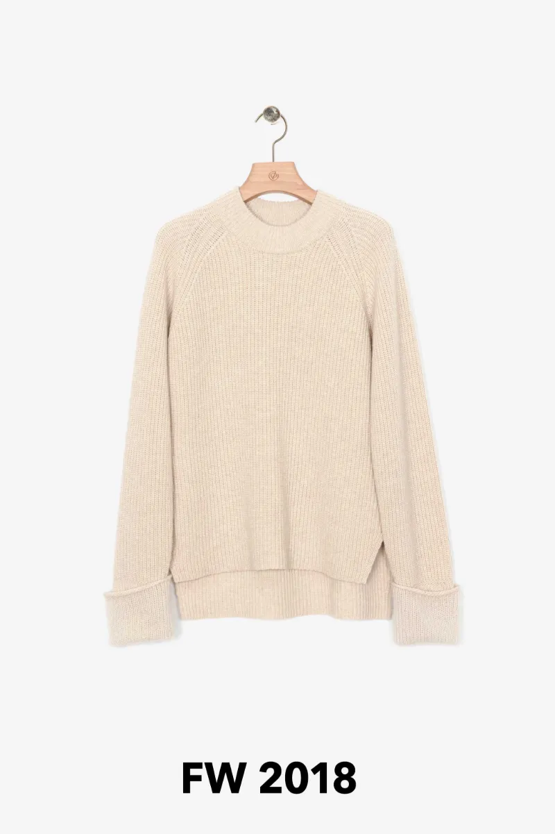 designer crew neck jumper