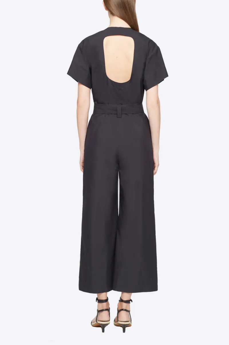 short sleeve jumpsuit