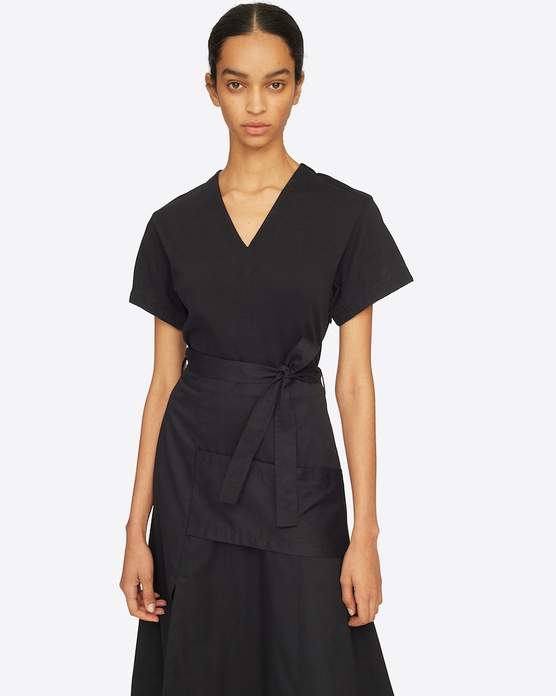 short sleeve utility dress