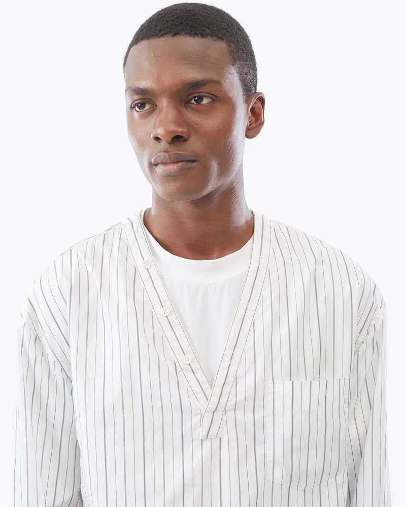 Striped Shirt In White 31 Phillip Lim Official Site 9096