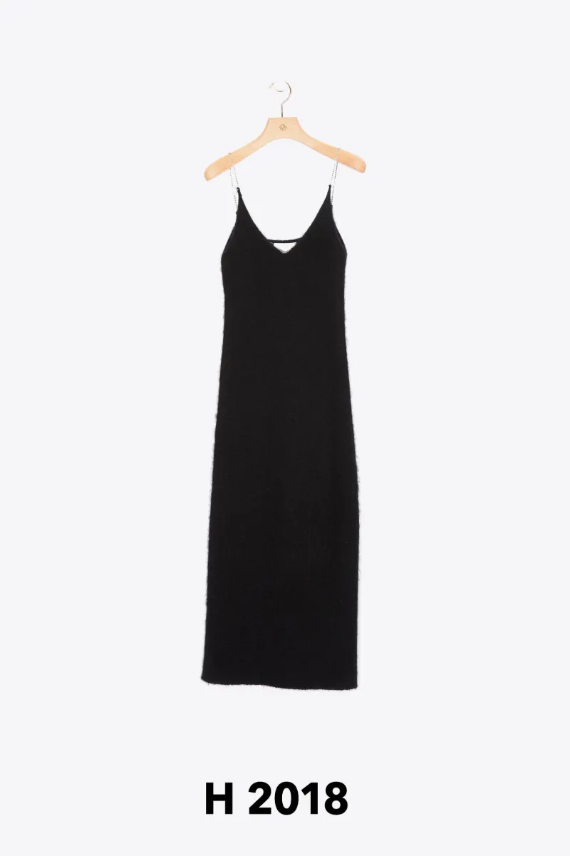 black tank dress