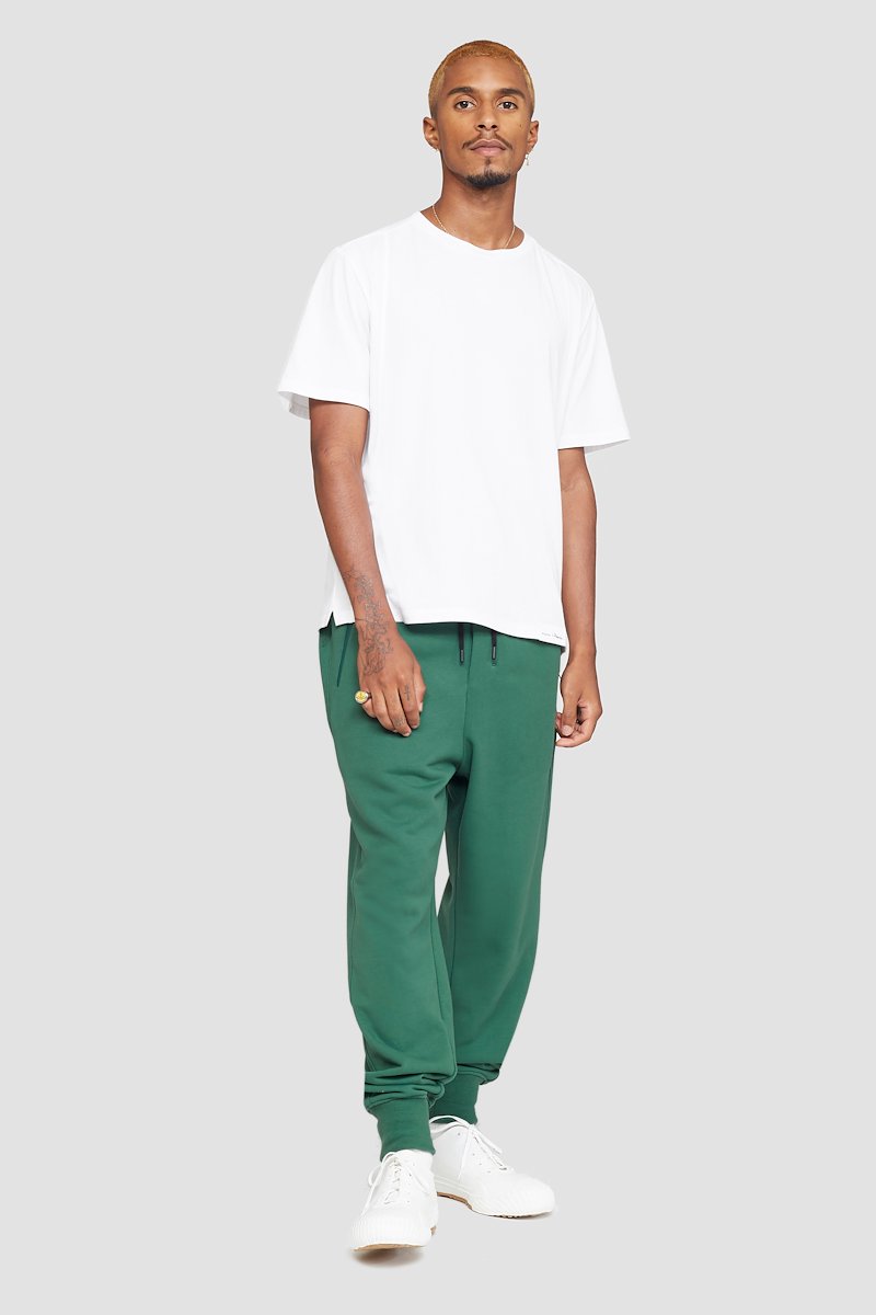 The Essential Tee-white #0 The Essential Tee, Optic white cotton Essential T-shirt from 3.1 PHILLIP LIM featuring patchwork design, logo patch to the rear, crew neck, short sleeves and straight hem.- 0