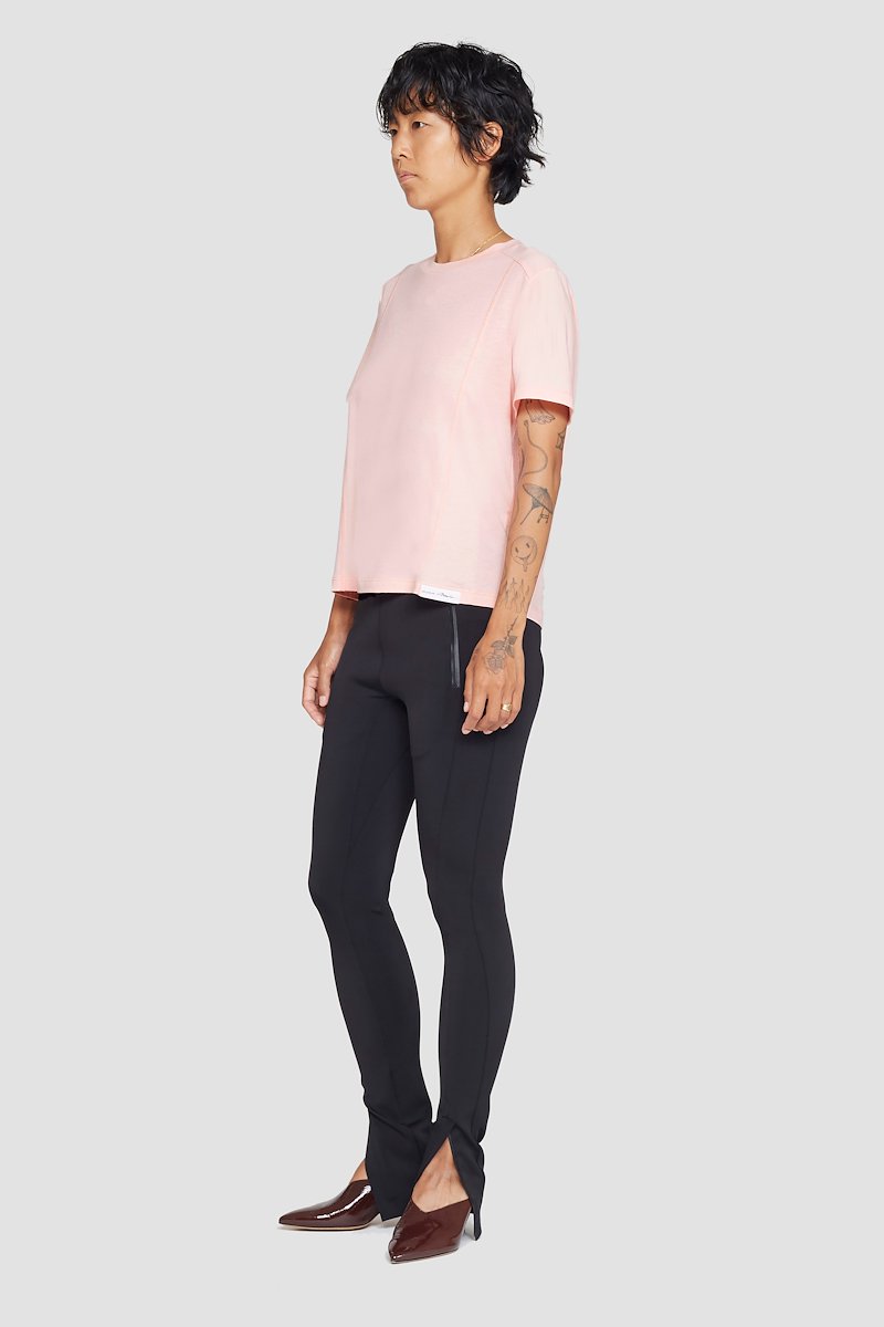 The Essential Tee-pink #1 The Essential Tee, PINK Natural (Veg)->Cotton Live Free The Essential Tee from 3.1 Phillip Lim. - 1