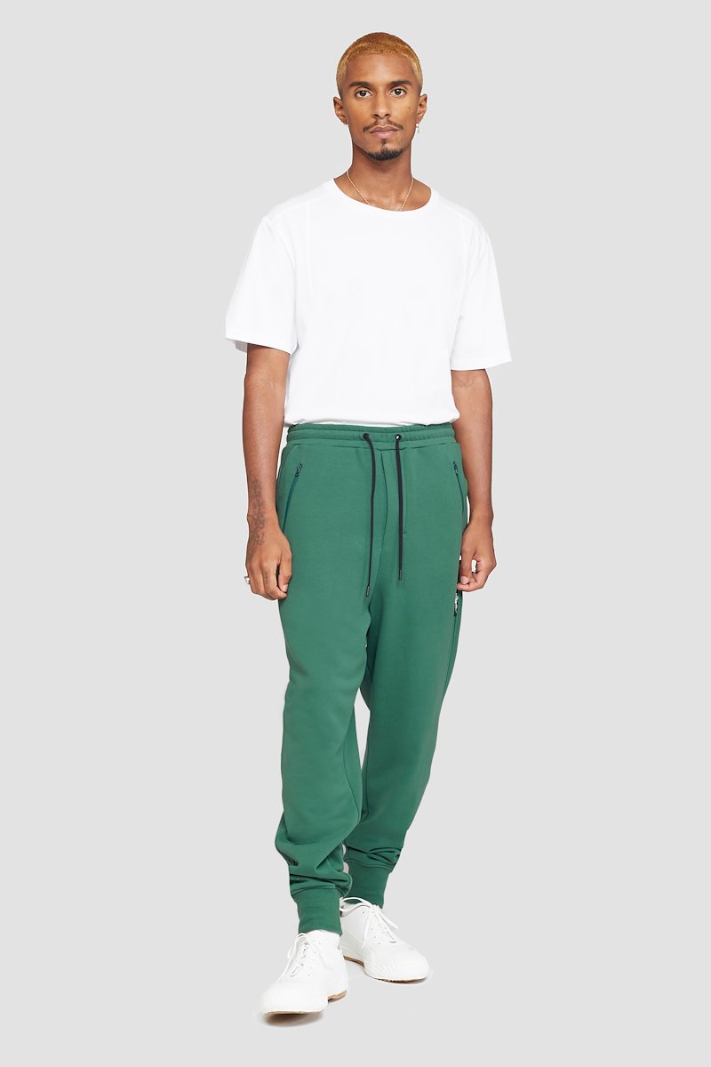 The Everyday Jogger-green #1 The Everyday Jogger, BOTTLE GREEN Natural (Veg)->Cotton Live Free The Everyday Jogger from 3.1 Phillip Lim. - 3