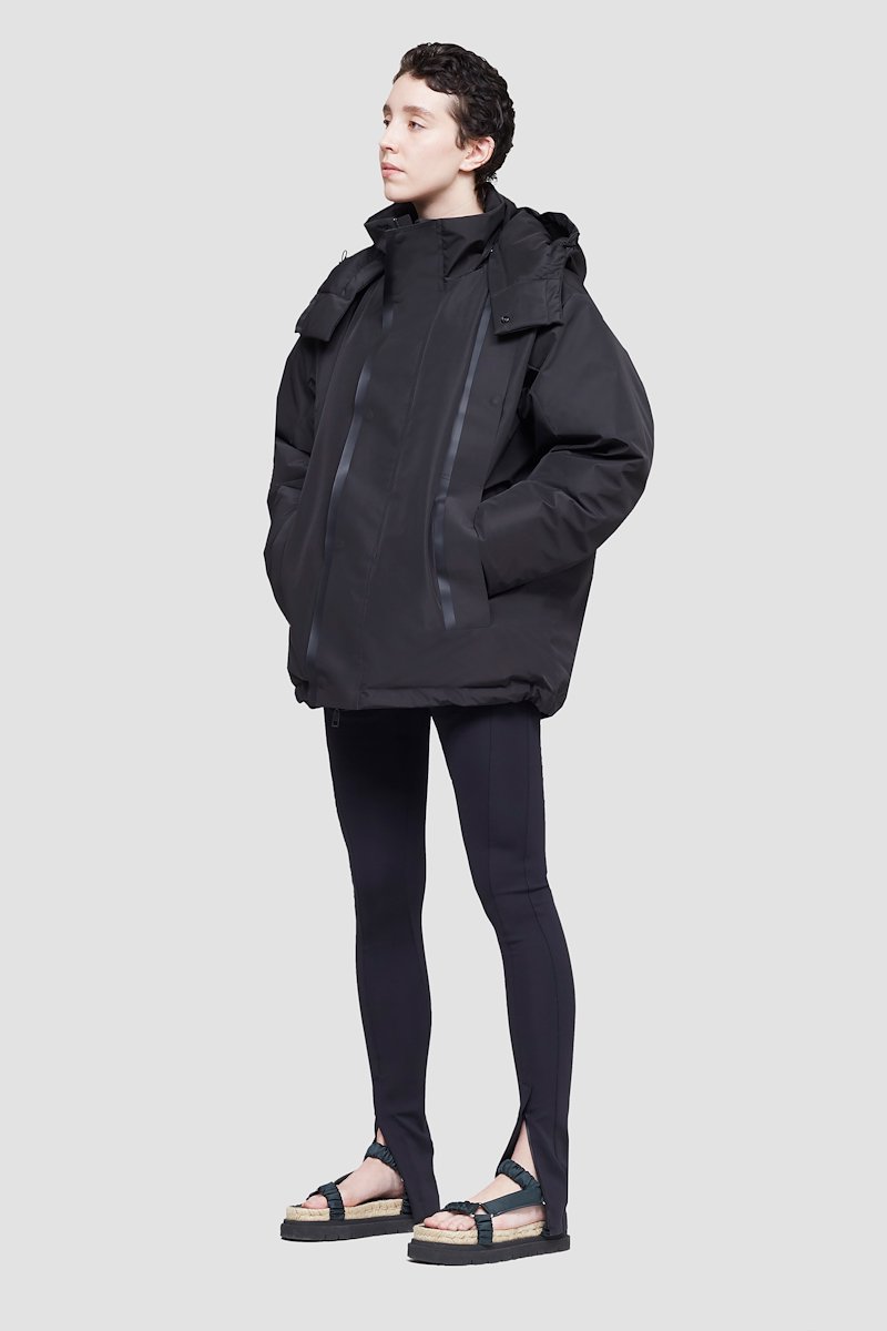 The Journey Puffer Coat-black #0 The Journey Puffer Coat, BLACK Synthetic->Polyester The Journey Puffer Coat from 3.1 Phillip Lim. - 4