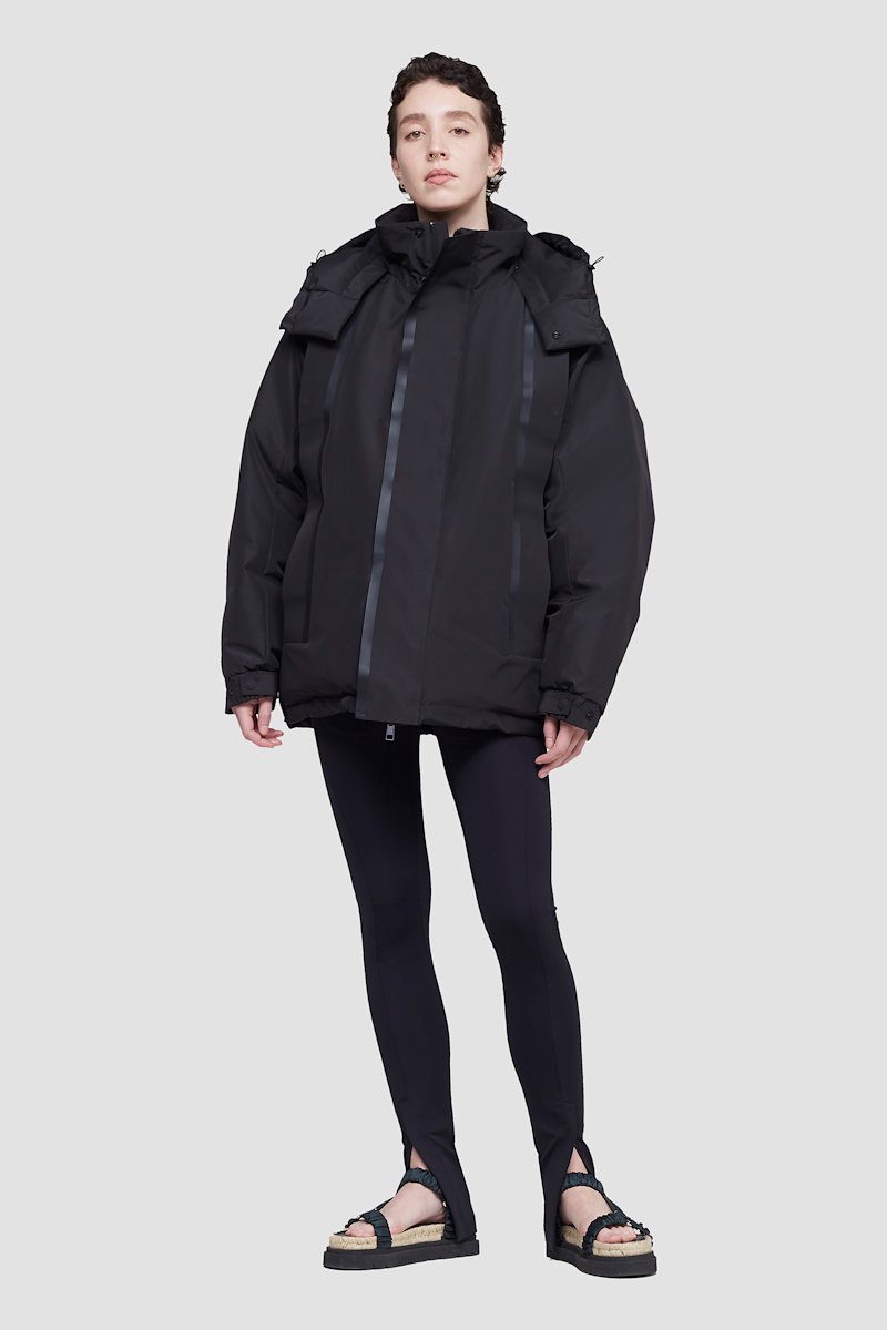 The Journey Puffer Coat-black #1 The Journey Puffer Coat, BLACK Synthetic->Polyester The Journey Puffer Coat from 3.1 Phillip Lim. - 7
