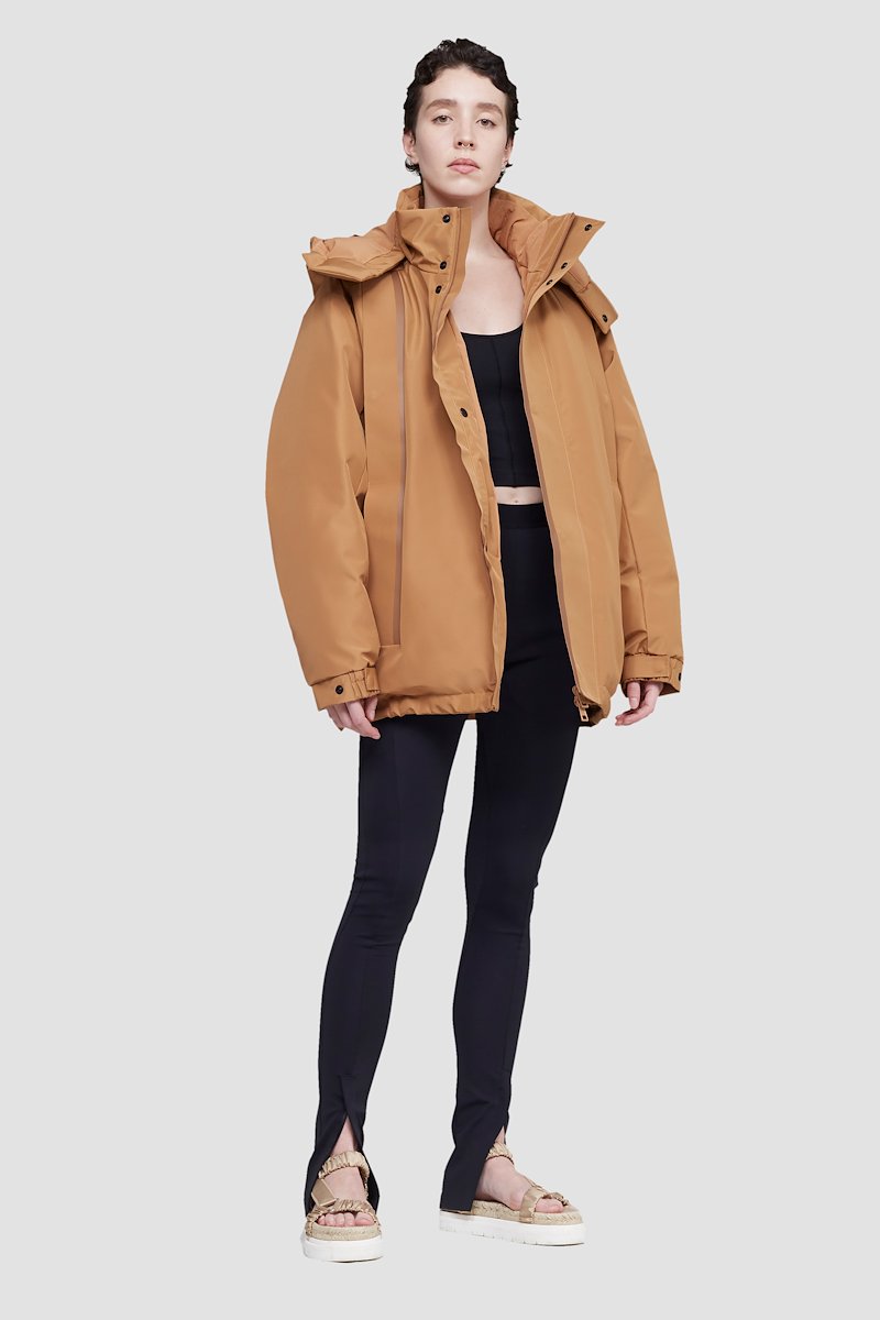 The Journey Puffer Coat-black #1 The Journey Puffer Coat, CAMEL Synthetic->Polyester The Journey Puffer Coat from 3.1 Phillip Lim. - 1