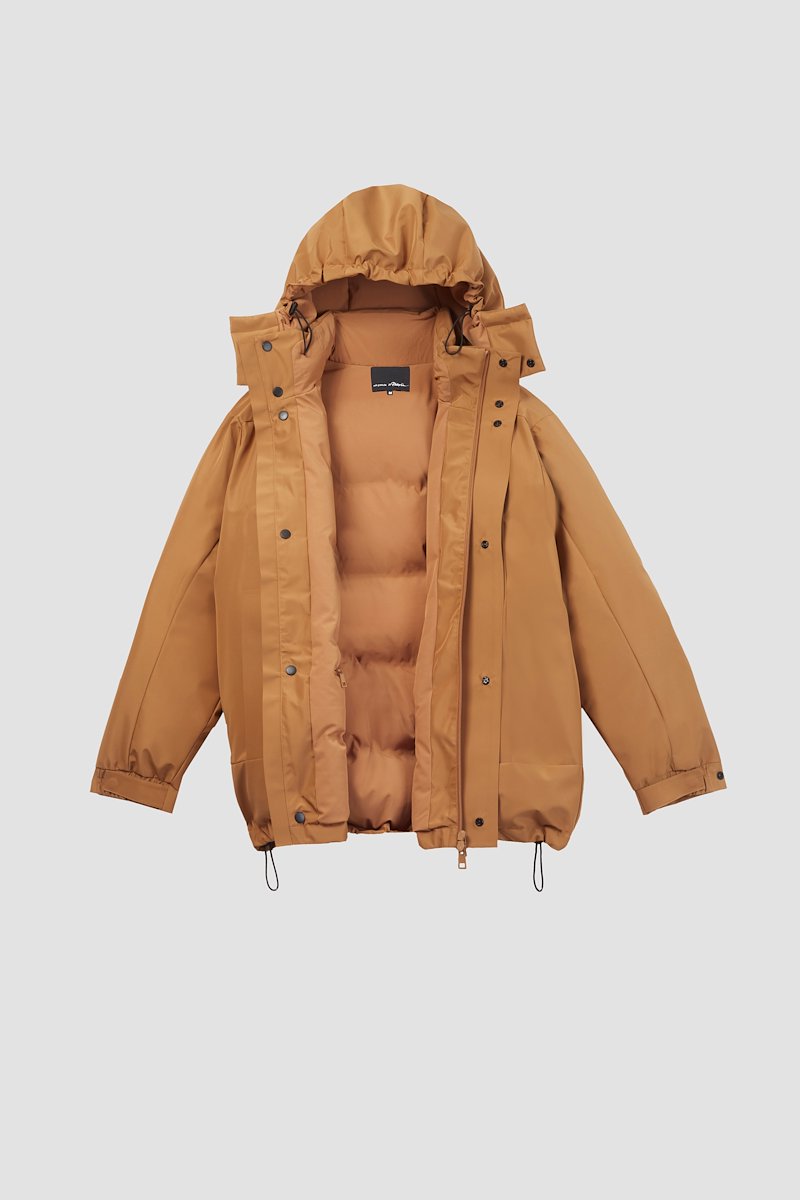 The Journey Puffer Coat-black #1 The Journey Puffer Coat, CAMEL Synthetic->Polyester The Journey Puffer Coat from 3.1 Phillip Lim. - 9