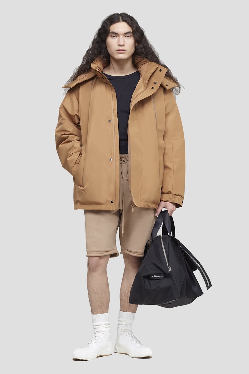 The Journey Puffer Coat-black #0 The Journey Puffer Coat, CAMEL Synthetic->Polyester The Journey Puffer Coat from 3.1 Phillip Lim. - 0