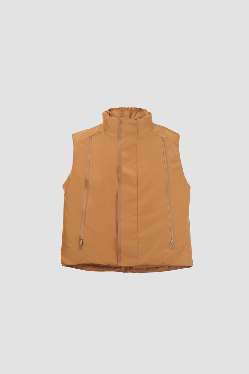 The Journey Puffer Vest-neutrals #0 The Journey Puffer Vest, CAMEL Synthetic->Polyester The Journey Puffer Vest from 3.1 Phillip Lim. - 8