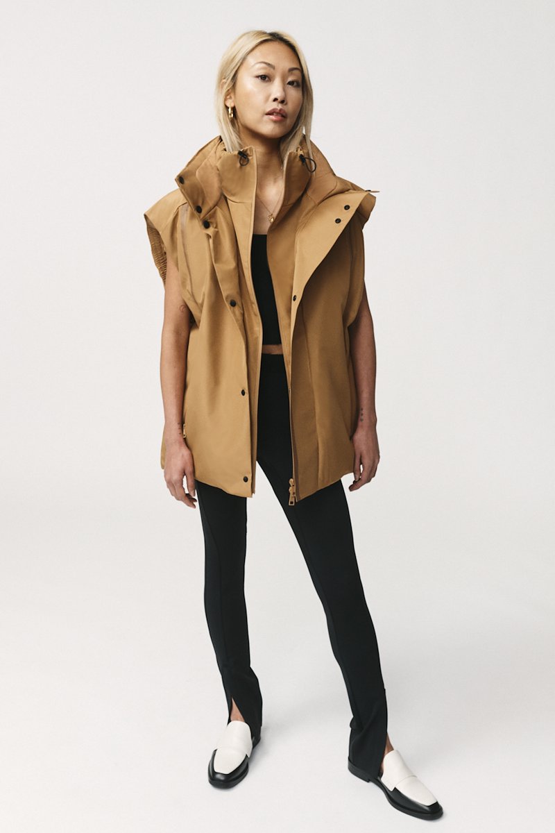 The Journey Puffer Vest-neutrals #0 The Journey Puffer Vest, CAMEL Synthetic->Polyester The Journey Puffer Vest from 3.1 Phillip Lim. - 2