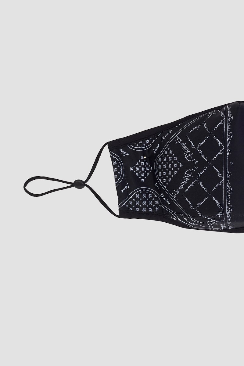 The Protector Mask-black #0 The Protector Mask, BLACK Natural (Veg)->Cotton Live Free The Protector Mask from 3.1 Phillip Lim. - 2