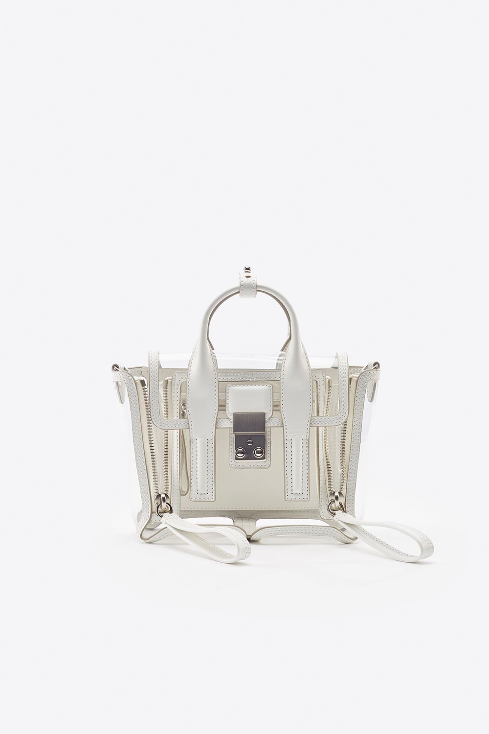 transparent satchel bag