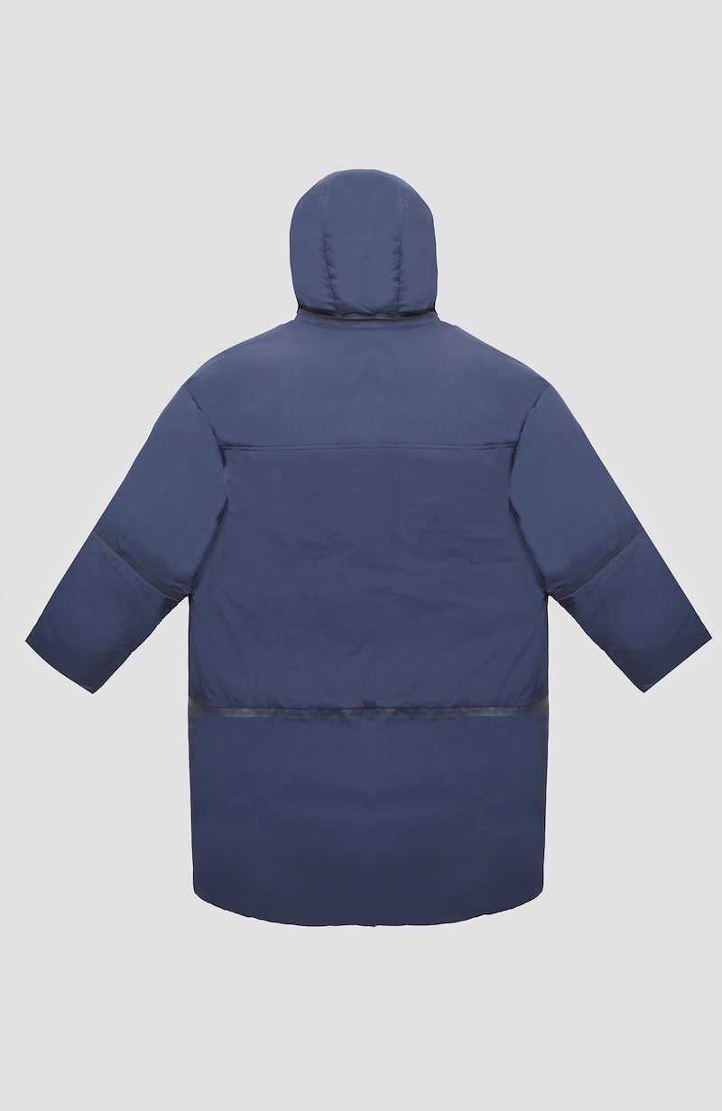 Unisex Duvet Parka-blue #1 Unisex Duvet Parka, null- 13