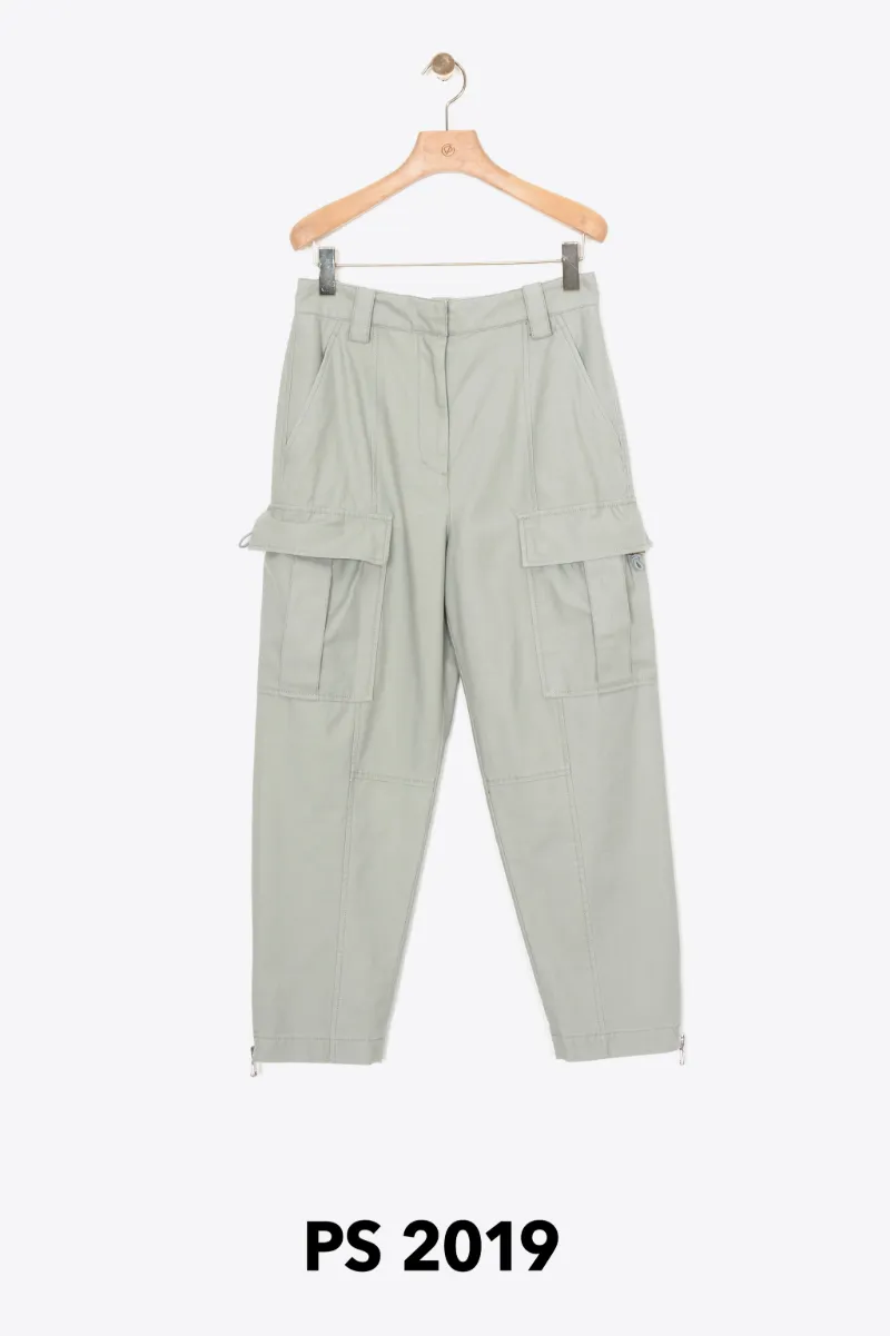 utility cargo trousers