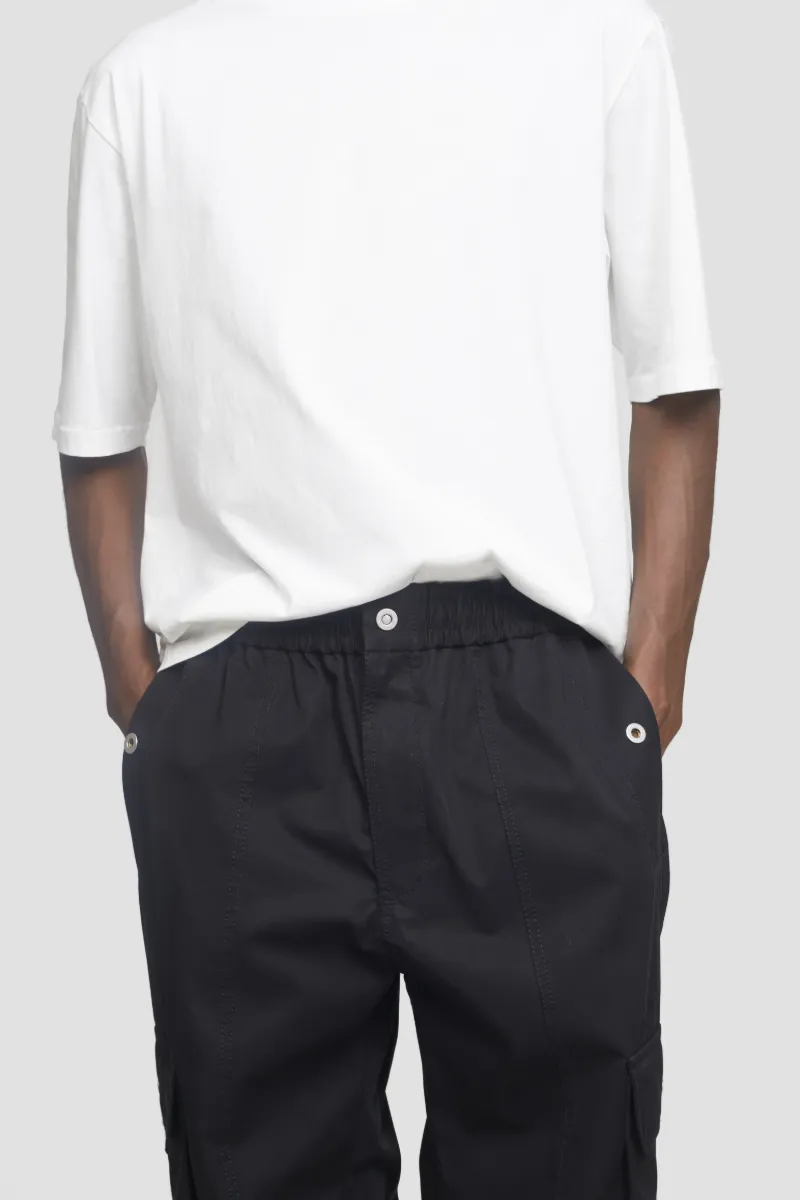 mens black utility cargo pants