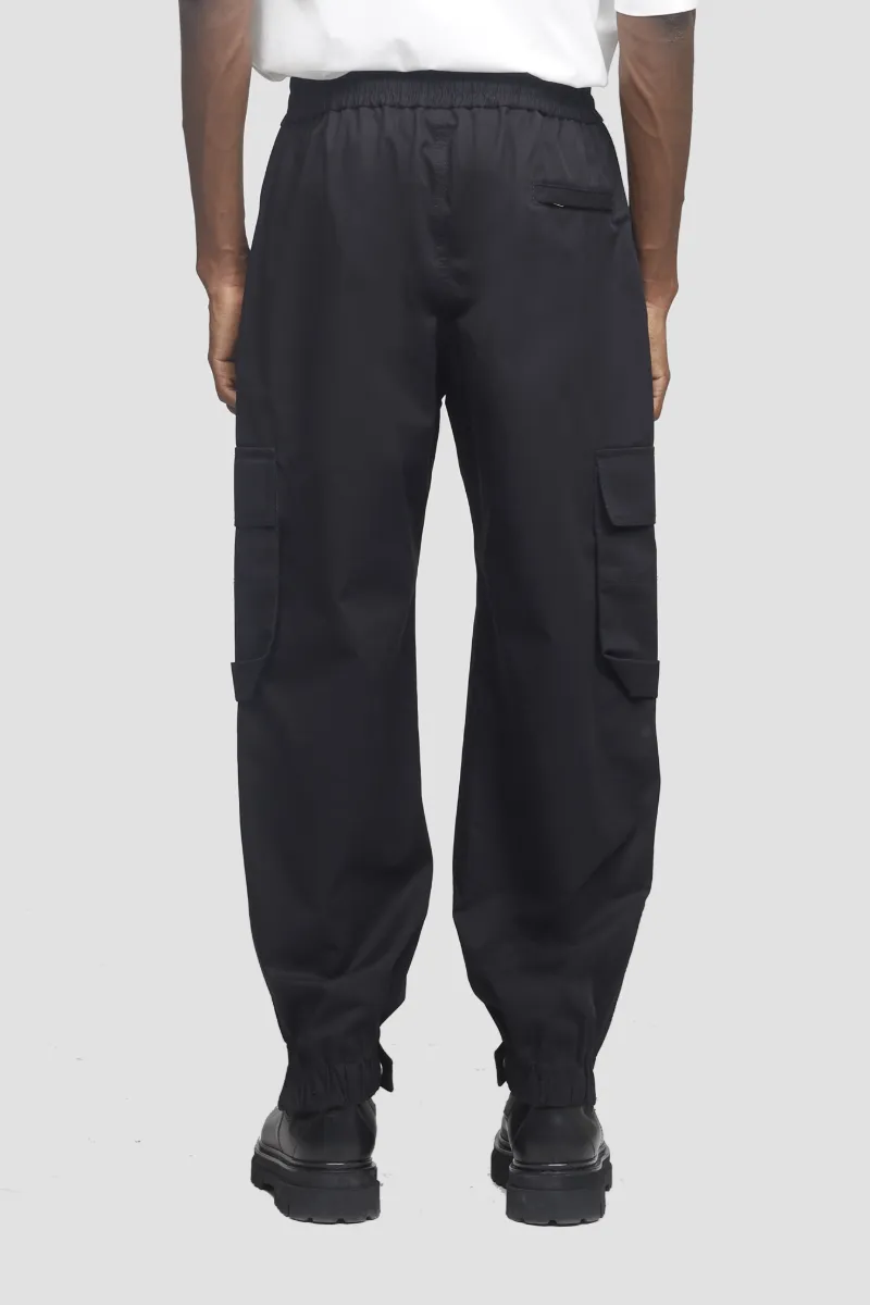 synthetic cargo pants