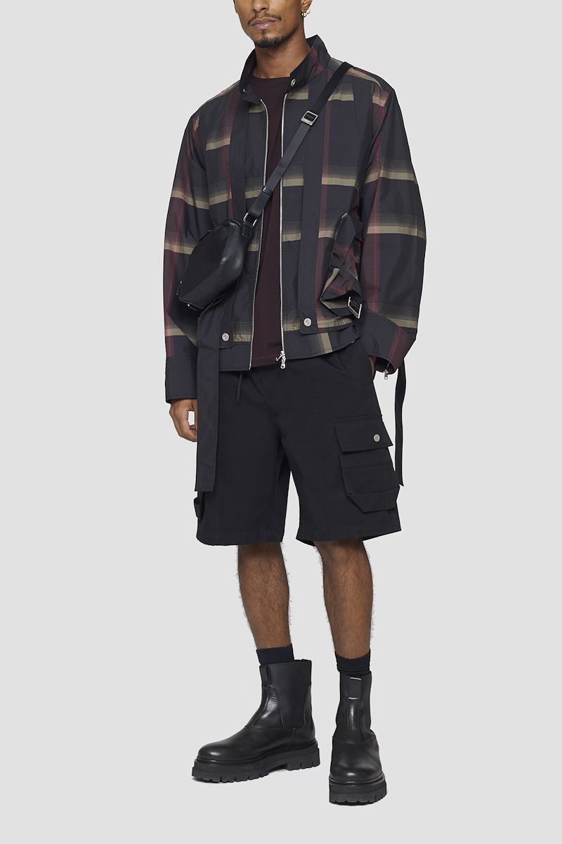 Utility Cargo Shorts-black #1 Utility Cargo Shorts, You've always had a practical approach to style. With multiple pockets, these utility cargo shorts from 3.1 Phillip Lim are functional and fashionable. The best of both worlds. Featuring a button fastening, flap pockets and a knee length. - 3