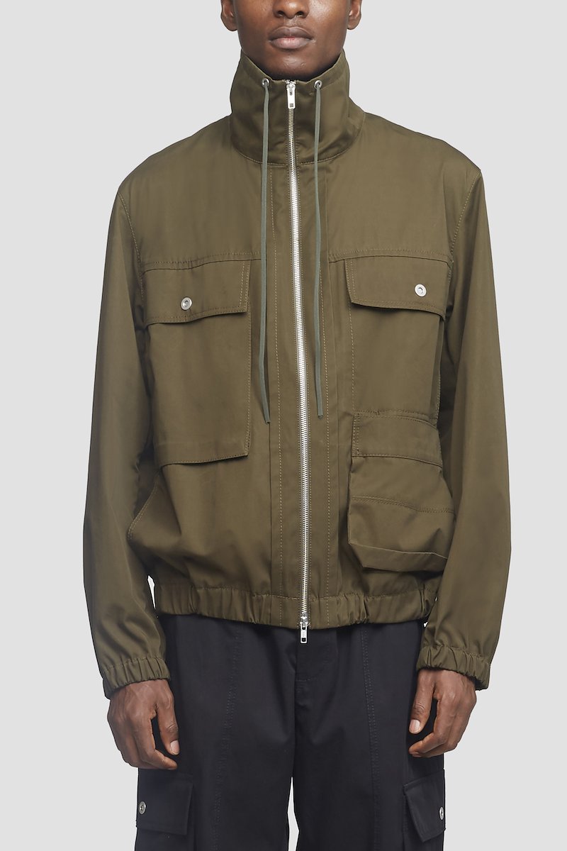 Utility Jacket-brown #0 Utility Jacket, OLIVE Synthetic->Nylon UTILITY JACKET from 3.1 Phillip Lim. - 0