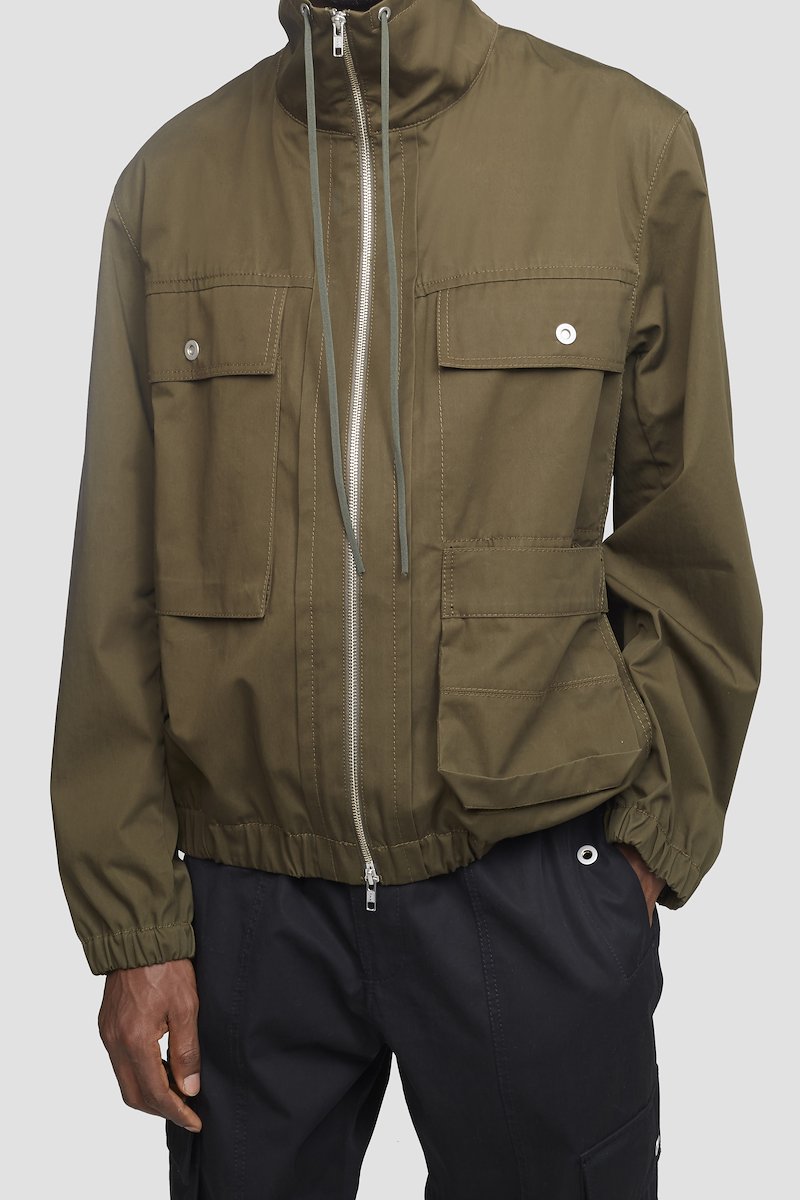 Utility Jacket-brown #1 Utility Jacket, OLIVE Synthetic->Nylon UTILITY JACKET from 3.1 Phillip Lim. - 3
