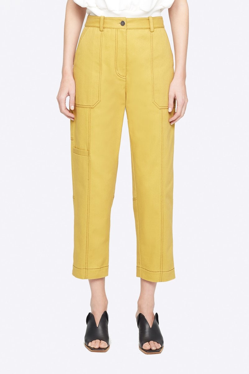 yellow shirt pant