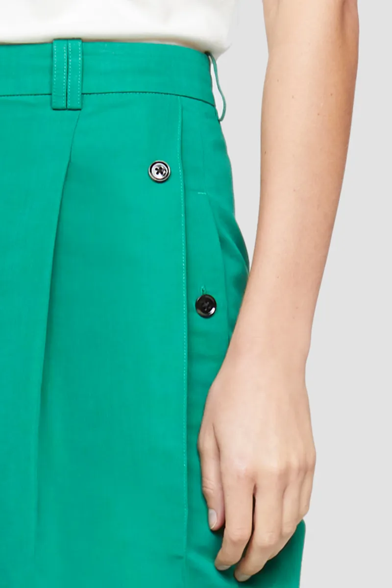 3 quarter wide leg trousers