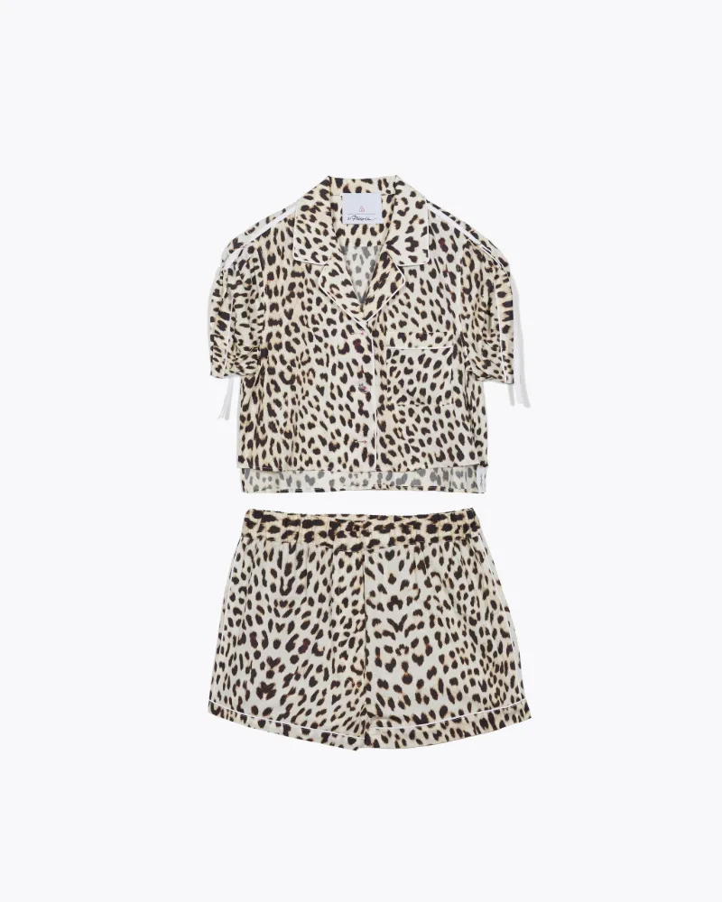 leopard pajama set