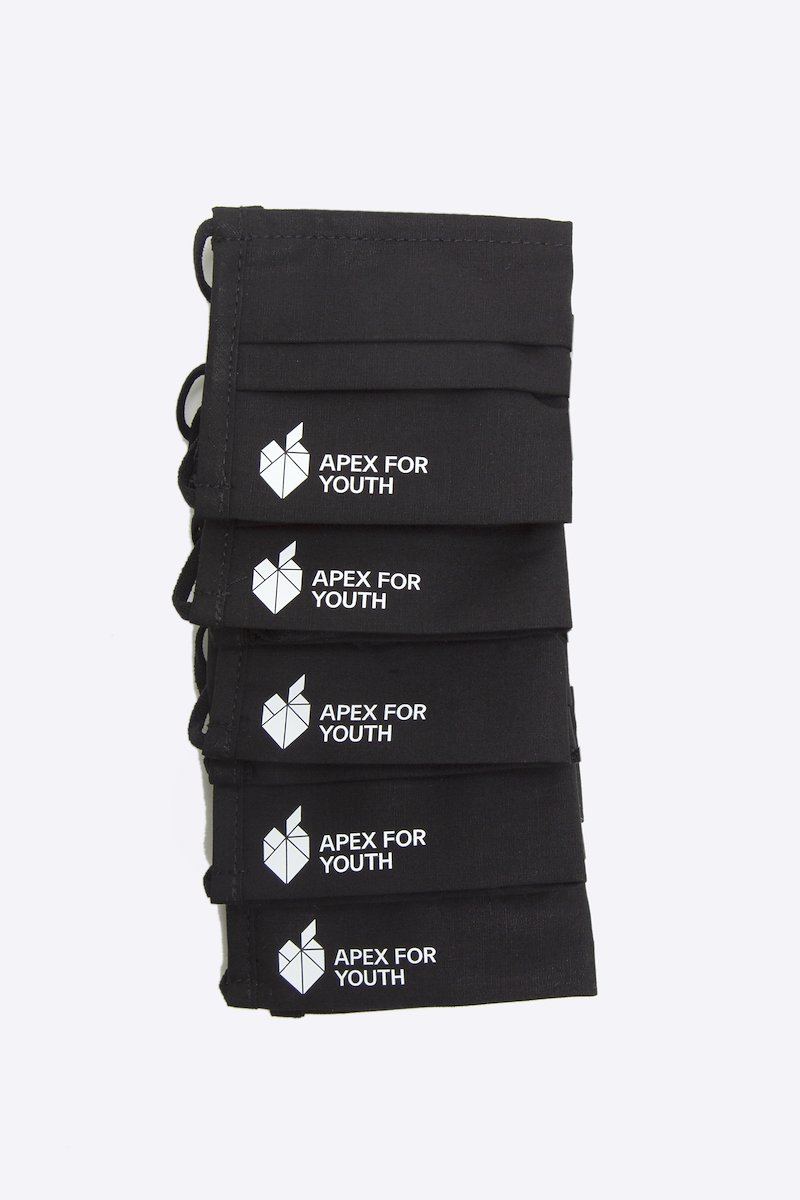 Youth 10-Pack Reusable Anti-Bacterial Face Masks-multicolour #1 Youth 10-Pack Reusable Anti-Bacterial Face Masks, MULTI Natural (Veg)->Cotton Apex for Youth Youth Mask Bundle of 10 from 3.1 Phillip Lim.- 1
