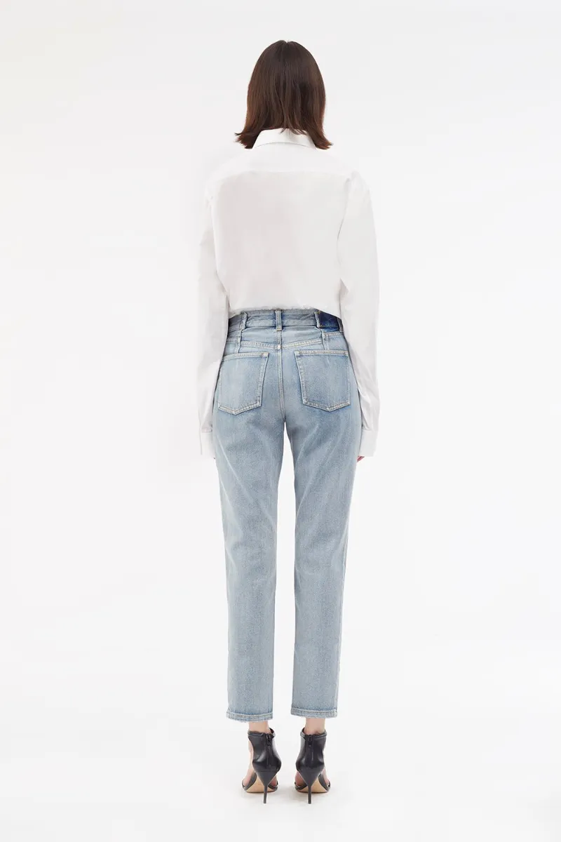 zip-detail denim jeans | 3.1 Phillip 