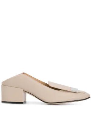 sergio rossi sr1粗跟高跟鞋