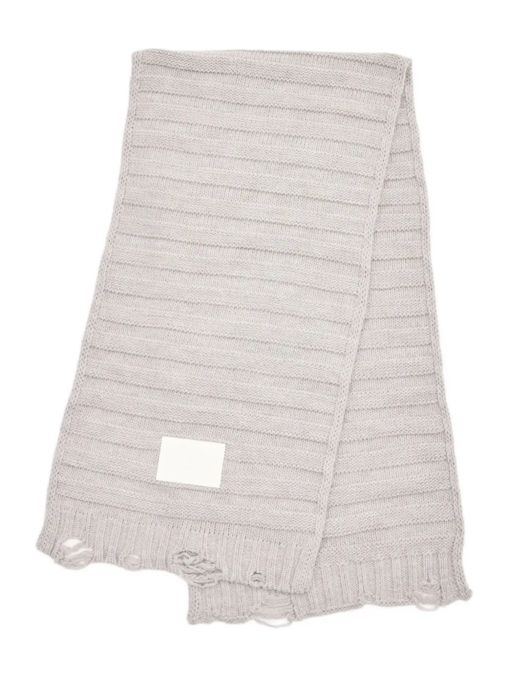 MM6 Maison Margiela Gebreide sjaal Grijs