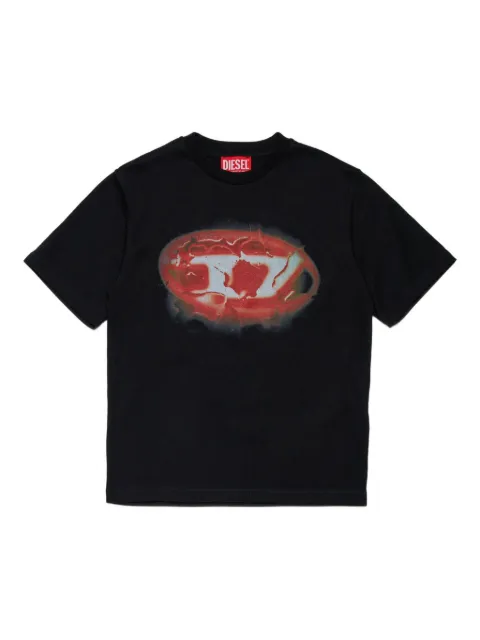 Diesel Kids logo-print T-shirt